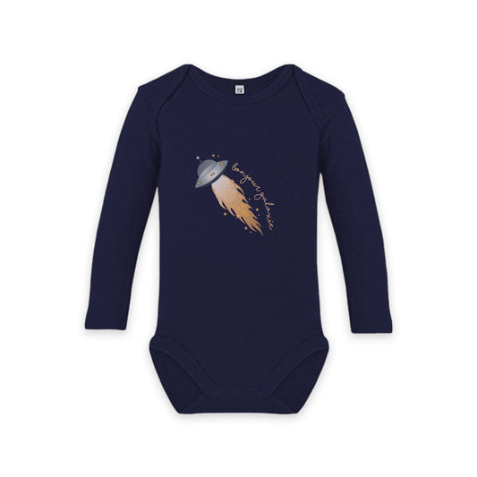 Bonjour galaxie - Boys long sleeve bodysuit