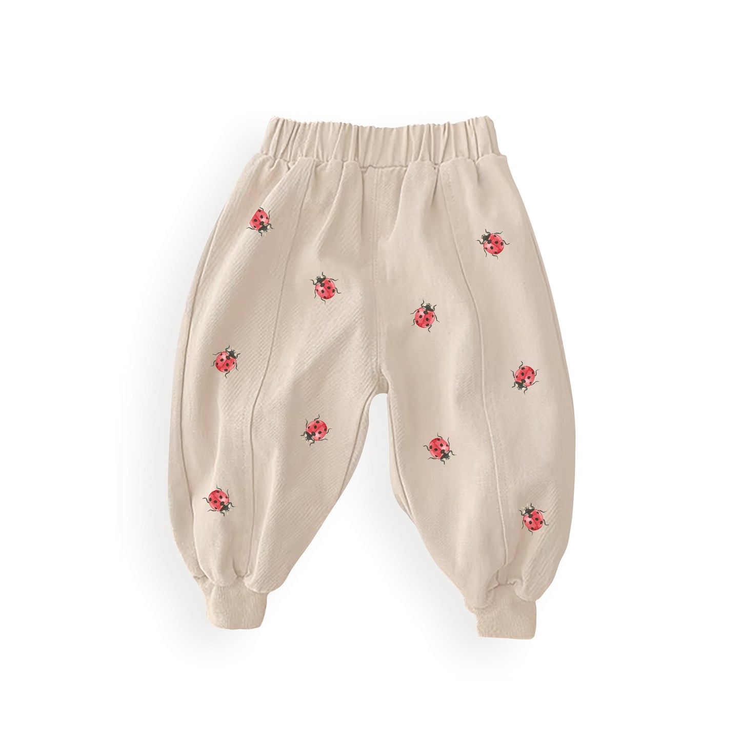 Ladybug - Unisex kids loose joggers