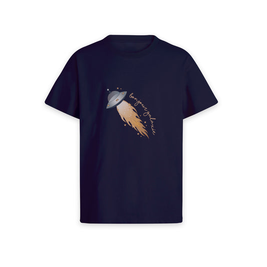 Bonjour galaxie - boys crew neck t-shirt