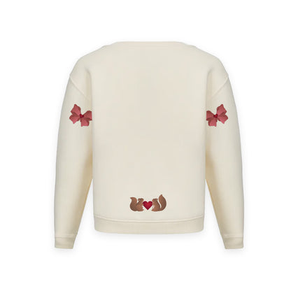 Hold on and fly away - Girls crew neck sweatshirt