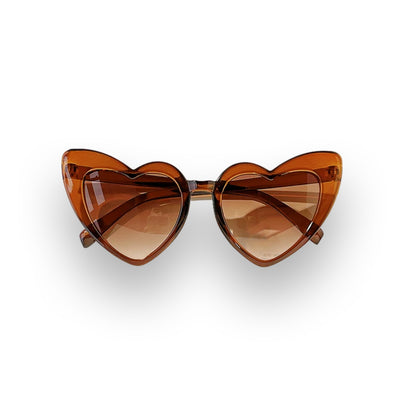 Solbriller - Cat Eye - Red Brown