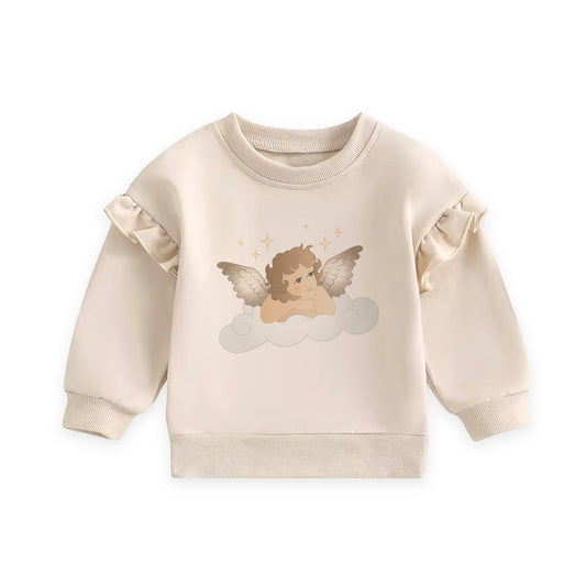 Inger the angel - Sweatshirt with frills